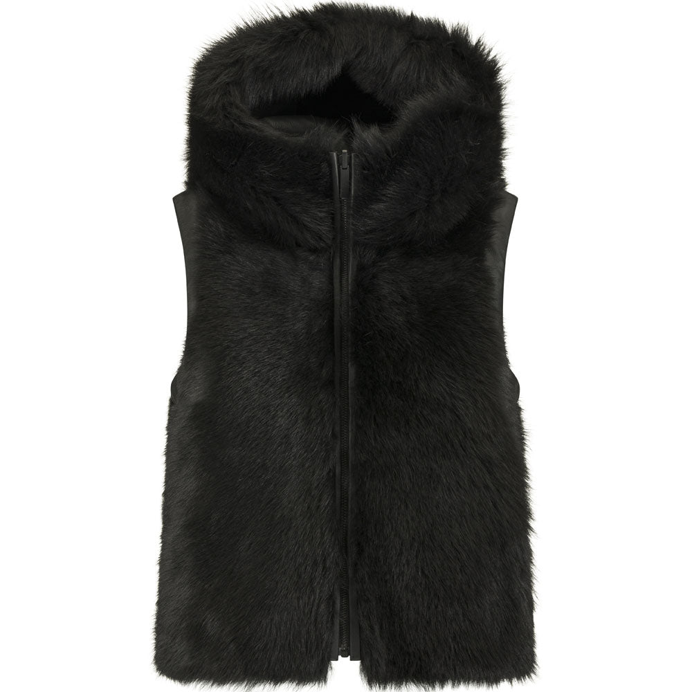 Ella Reversible Fur Vest