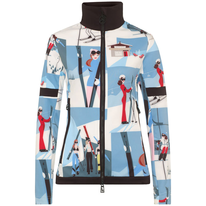 Larissa Print Ski Midlayer