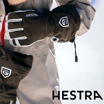 Hestra ski gloves are the very best in warmth and style