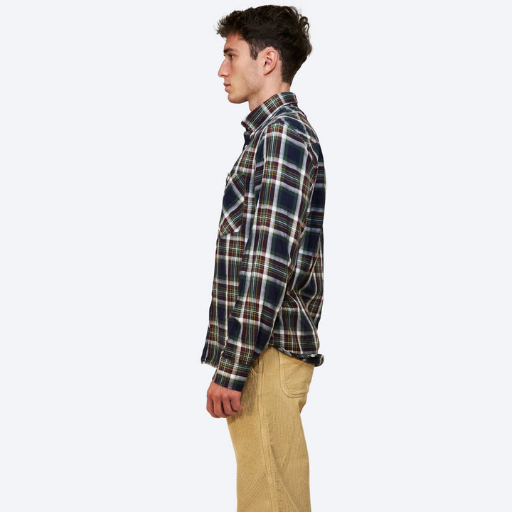 Button Down Light Flannel