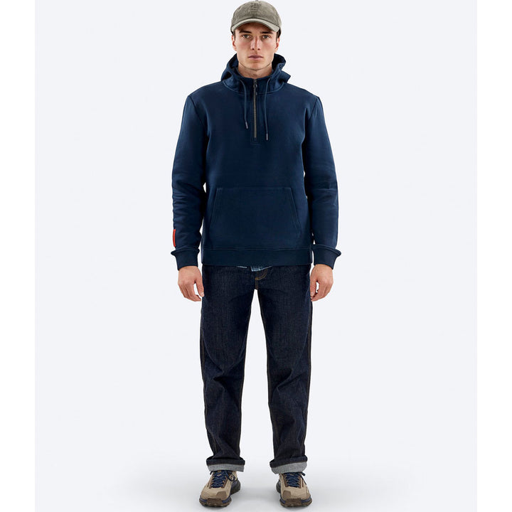 Cotton Tech Hood 1/2 Zip