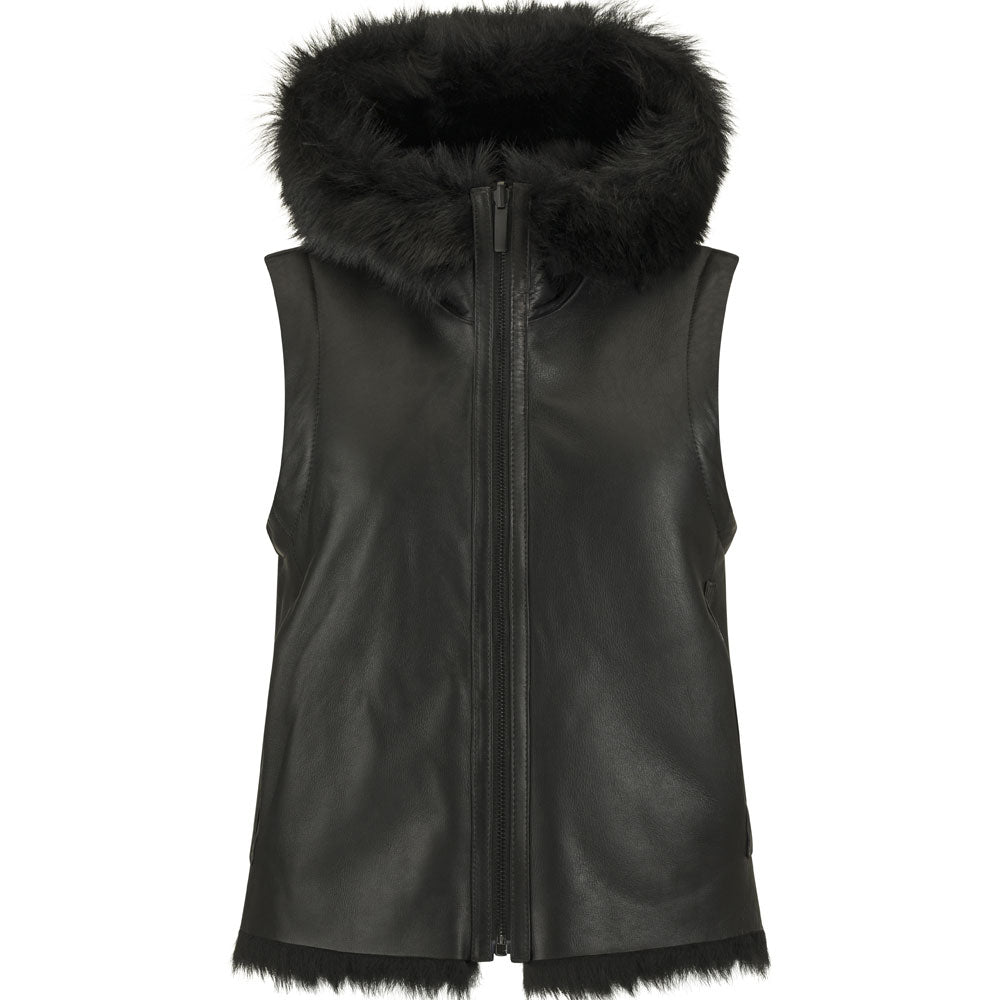 Ella Reversible Fur Vest