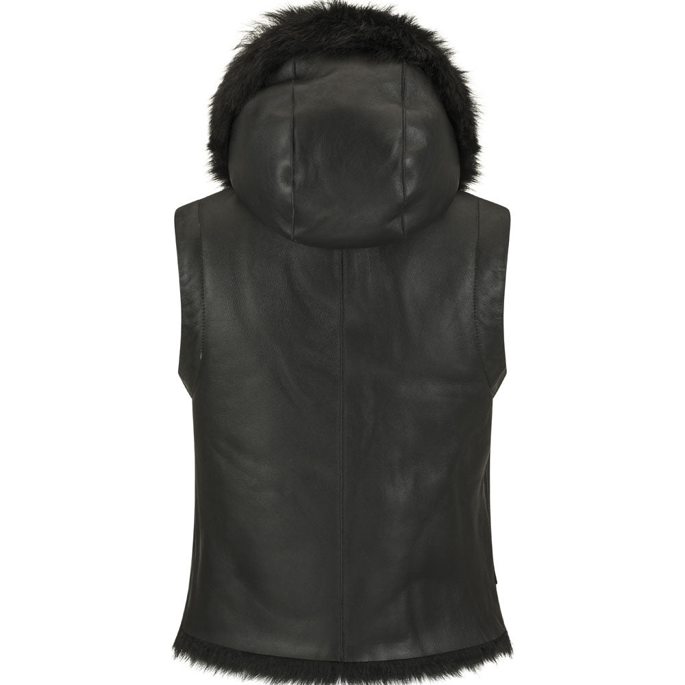 Ella Reversible Fur Vest