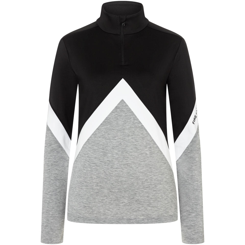 BOGNER FIRE + ICE Jersey-paneled quilted ski salopettes