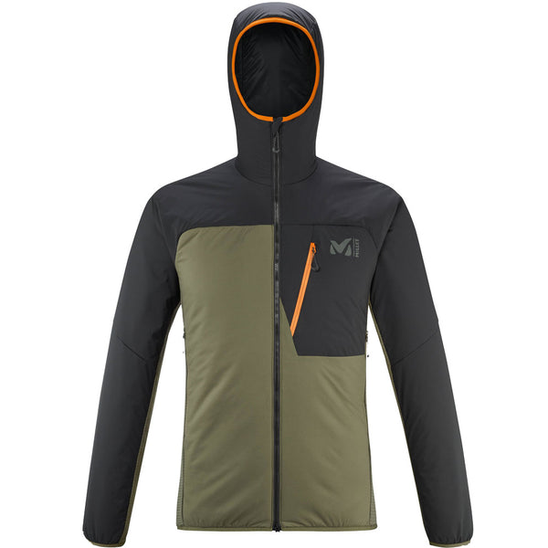 Millet Magma Hybrid Hoodie orion bleu noir, veste polaire hybride