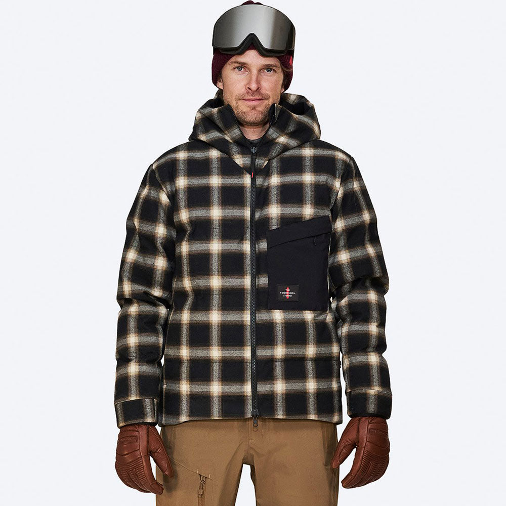 Reversible Down Check Jacket