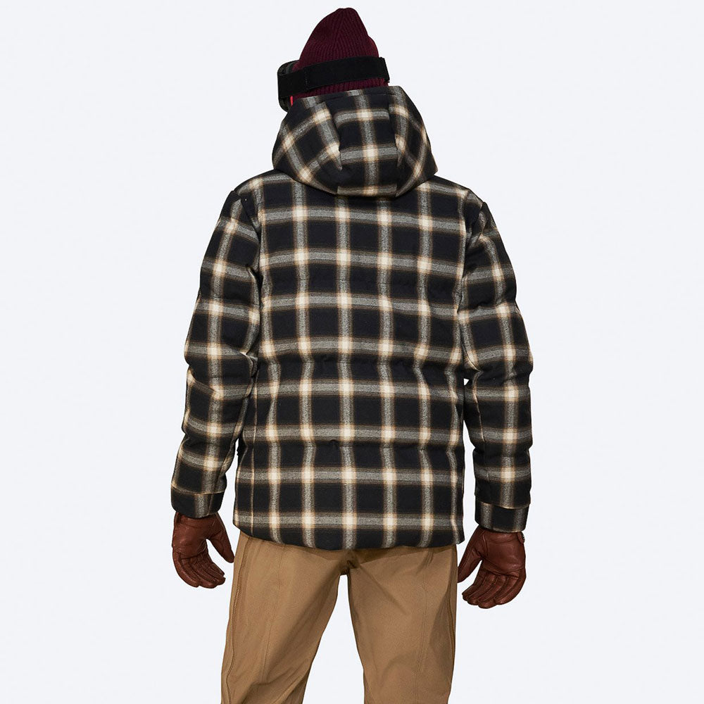 Reversible Down Check Jacket