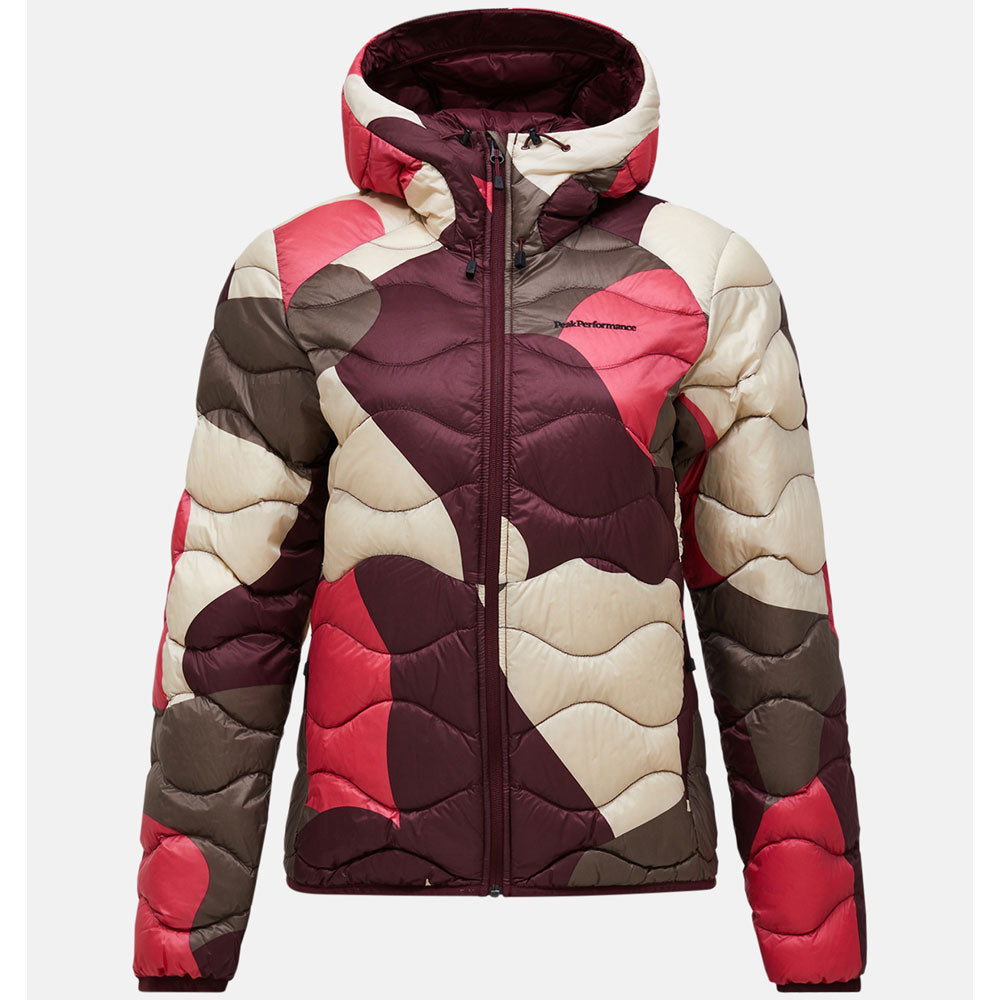 W AOP Helium Down Hood Jacket