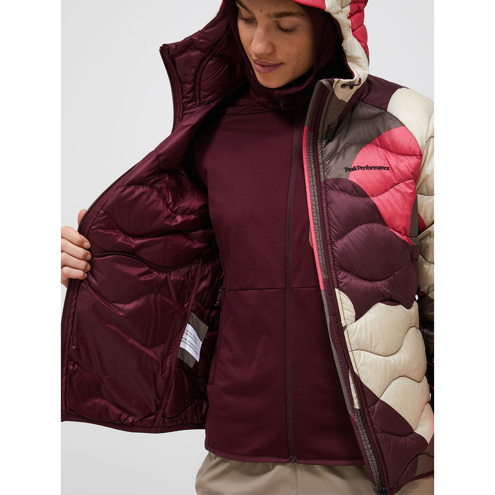 W AOP Helium Down Hood Jacket