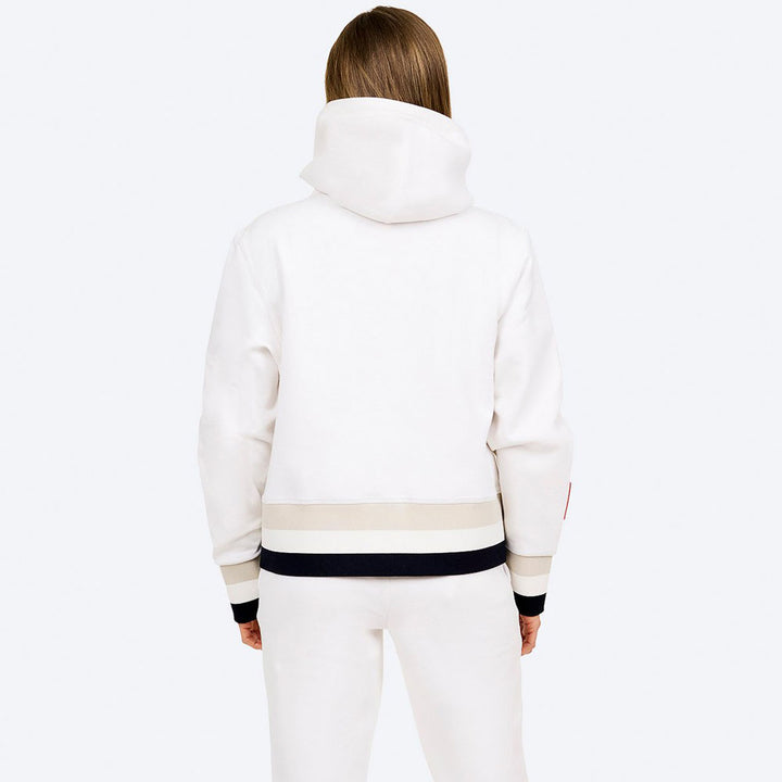 W Cotton Tech Zip Hood