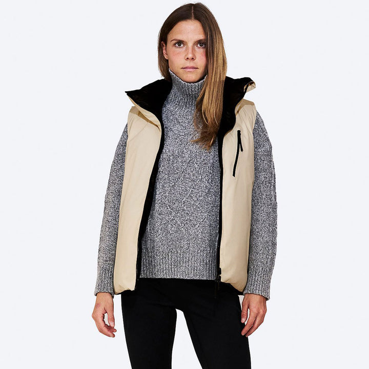 W Pertex Reversible Techno Down Vest