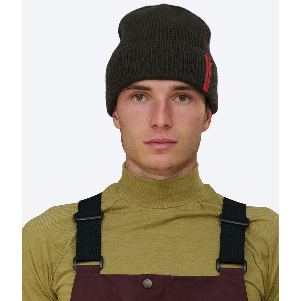 Wool Rib Beanie